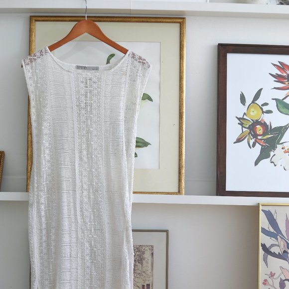 all saints white dress